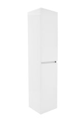 Vision tall cabinet 2 doors 160x35x35 white