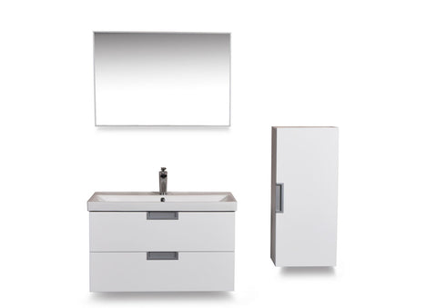 Vision meubelset (incl. spiegel) 60 cm wit