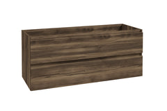 Alvara onderkast met 2 laden 2 uitsparingen 120 x 46 cm donker eiken