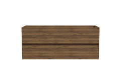 Alvara onderkast met 2 laden 2 uitsparingen 120 x 46 cm warm eiken