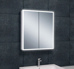 Quatro spiegelkast met LED, dimbaar 60 x 70 x 13 cm