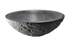 Hammertone Blauwsteen Opzetwastafel Wiesbaden Rond 42x14 cm