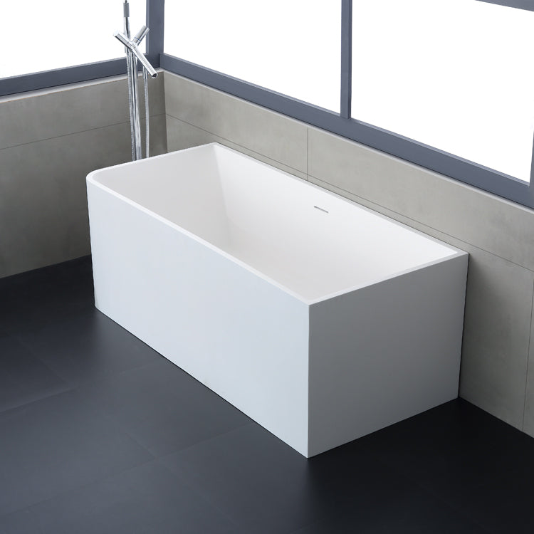 StoneArt Vrijstaand Badkuip BS-534 - wit mat - 156x70