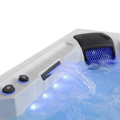 AWT Whirlpool Aussenwhirlpool IN-404 eco extreme pro Sterling Silver 225x225 grau