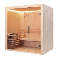 AWT Sauna E1803A pinie 180x120 6.8kW Cilindro