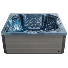 AWT Whirlpool Aussenwhirlpool IN-406 eco extreme OceanWave 225x185 grau
