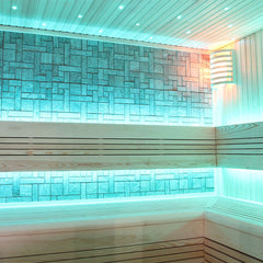 AWT Sauna E1213A populier 220x200 9kW Cilindro