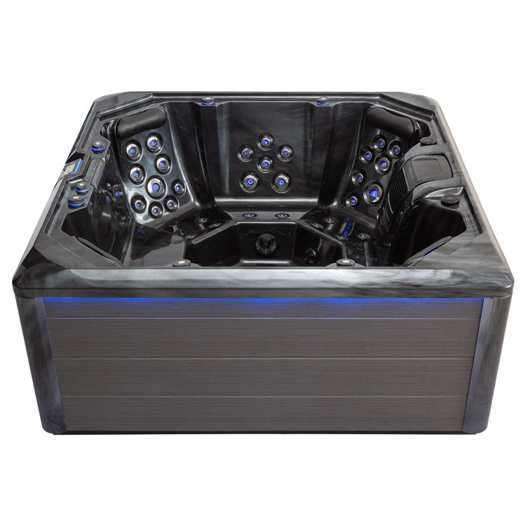 AWT Aussenwhirlpool IN-702 premium CloudyBlack 212x212 grau