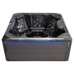 AWT Aussenwhirlpool IN-702 premium CloudyBlack 212x212 grau