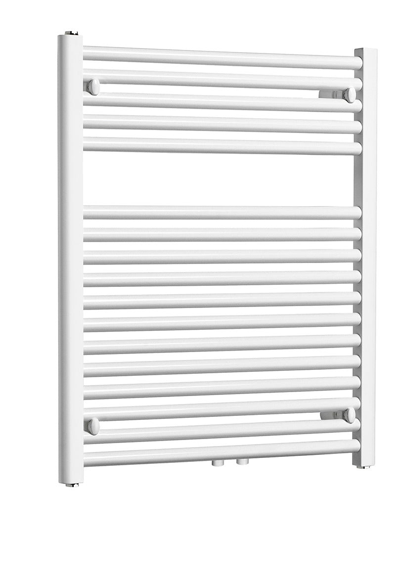 Elara designer radiator 76.6 x 60.0 cm gloss white