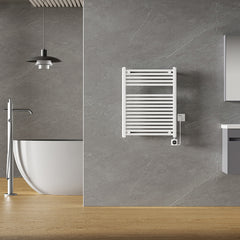 Elara elektrische radiator Smart WiFi 76,6 x 60 cm glans wit