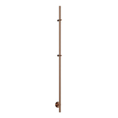 Callista elektrische staafhanddoekradiator 60 Watt 150 cm geborsteld brons koper PVD