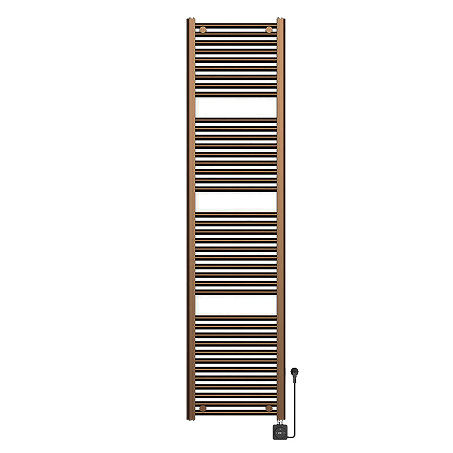 Elara Electric Radiator Smart WiFi 181.7 x 45 cm Brushed Bronze Copper PVD