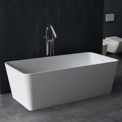 StoneArt Vrijstaand Badkuip BS-551 - mat wit - 170x80