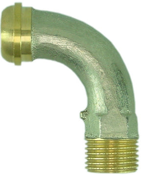 M-527 radiator connection bend 1/2 nickel-plated