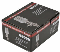 thermostatische radiatorventiel 1/2''x15mm axiaal