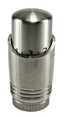 Luxury Thermostatic Head M-30 Brushed Steel