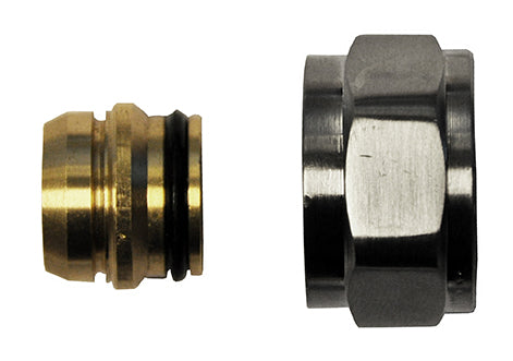 Adapter Eurocone/compression 15mm brushed steel