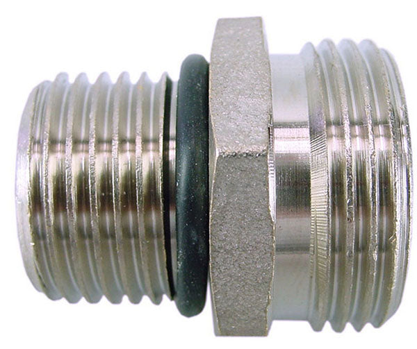 Rd-901 nipples 1/2'' pipe length x Eurocone 3/4 + O-ring nickel-plated