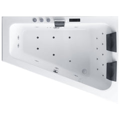 AWT Whirlpool GE104TSL mit Acryl-Schürze 170x130 links