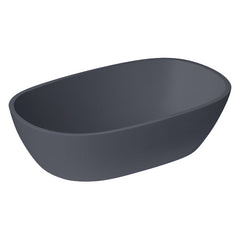 StoneArt Wastafel LC151 - grijs mat - 57x33cm