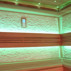 AWT Sauna B1242 XL rote Zeder 250x250 12kW EOS BiO-Max