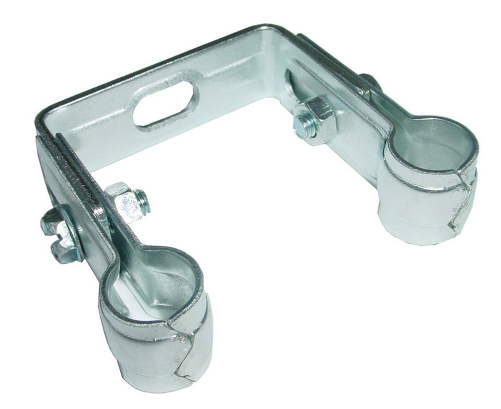 Central Heating Pipe Clamp Double Galvanized 22mm