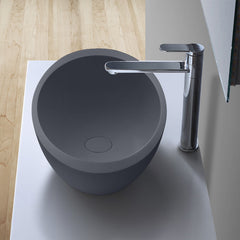 StoneArt Wastafel LC153 - grijs mat - 60x35 cm