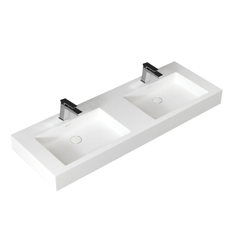 StoneArt Wastafel LP4514 - wit mat - 140x48