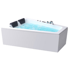 AWT Whirlpool GE104E mit Acryl-Schürze 170x130 rechts