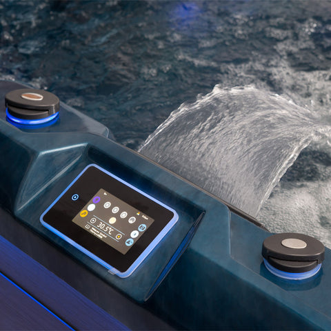AWT Aussenwhirlpool IN-702 premium OceanWave 212x212 grau