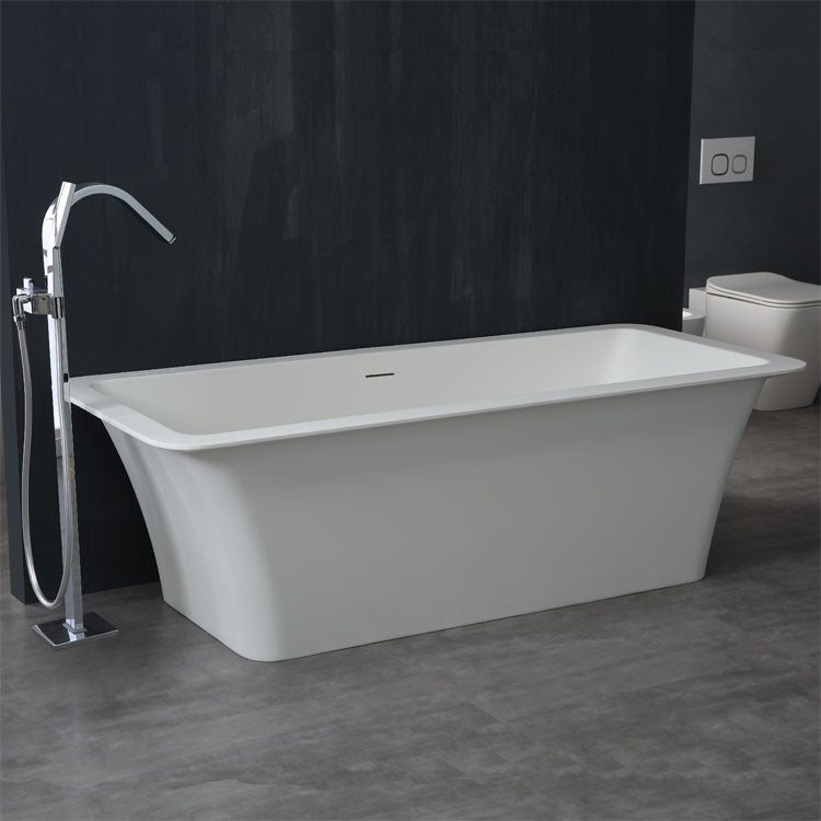 StoneArt Vrijstaand Badkuip BS-502 - mat wit - 179x80