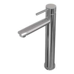 Brauer Edition wastafelkraan verhoogd -  geborsteld  gunmetal PVD -  5-GM-002