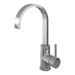 Brauer Stripe wastafelkraan hoog cascade - chroom