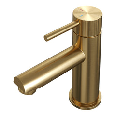 Brauer Stripe wastafelkraan - Geborsteld Goud PVD