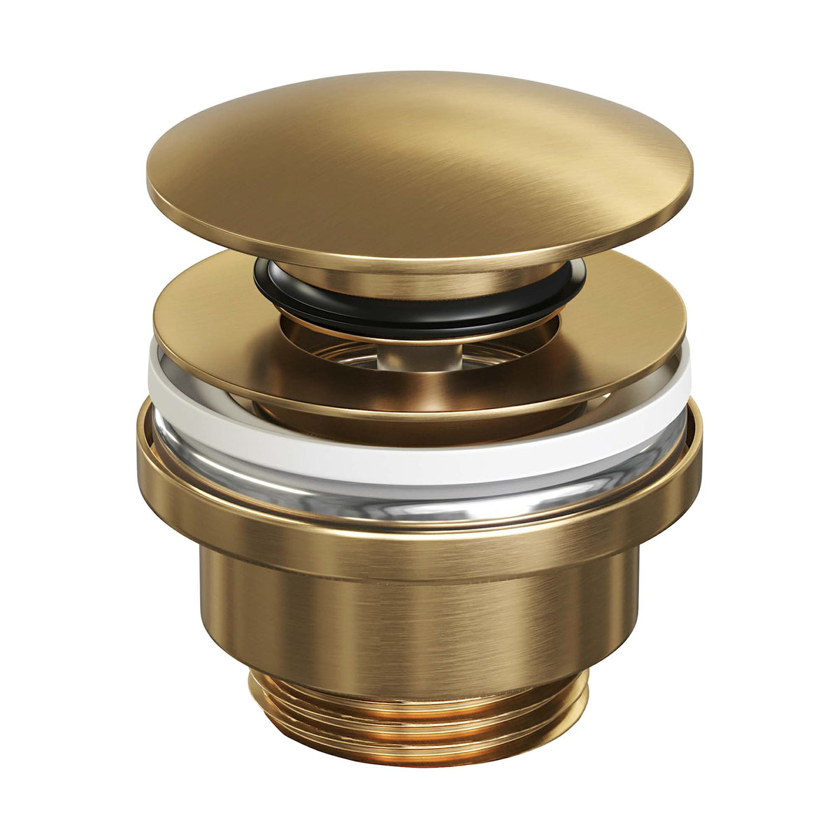 BRAUER Gold edition Klikwaste - goud geborsteld PVD