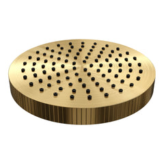 Brauer Stripe hoofddouche 25cm - Geborsteld Goud PVD