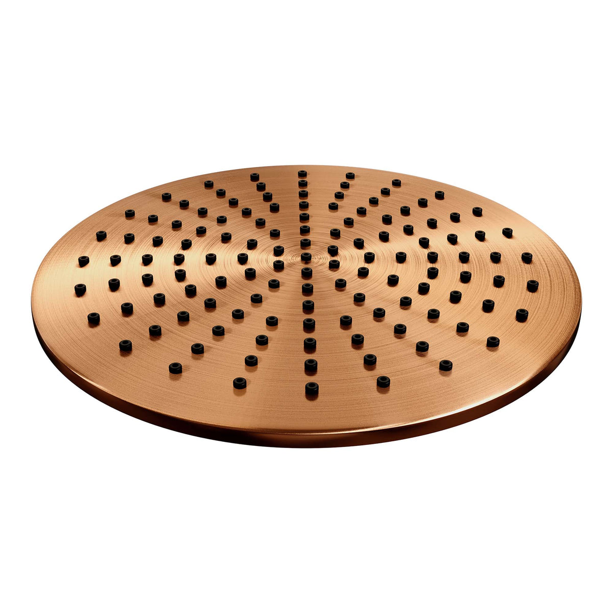 Brauer Edition regendouche 30cm - Geborsteld Koper PVD