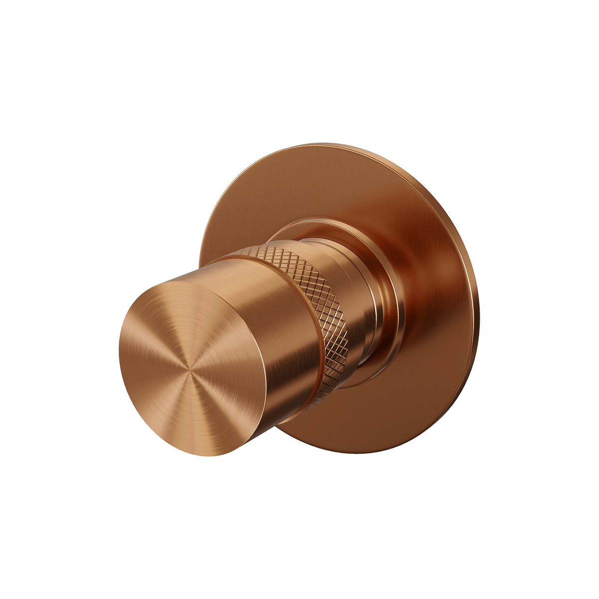 Brauer Coppper Edition inbouw stopkraan geborsteld koper