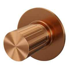 Brauer Stripe inbouw stopkraan - Geborsteld Koper PVD