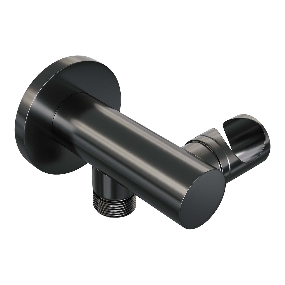 Brauer Edition wandaansluitbocht verstelbaar Geborsteld Gunmetal PVD