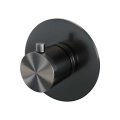 Brauer Edition inbouwthermostaat geborsteld gunmetal