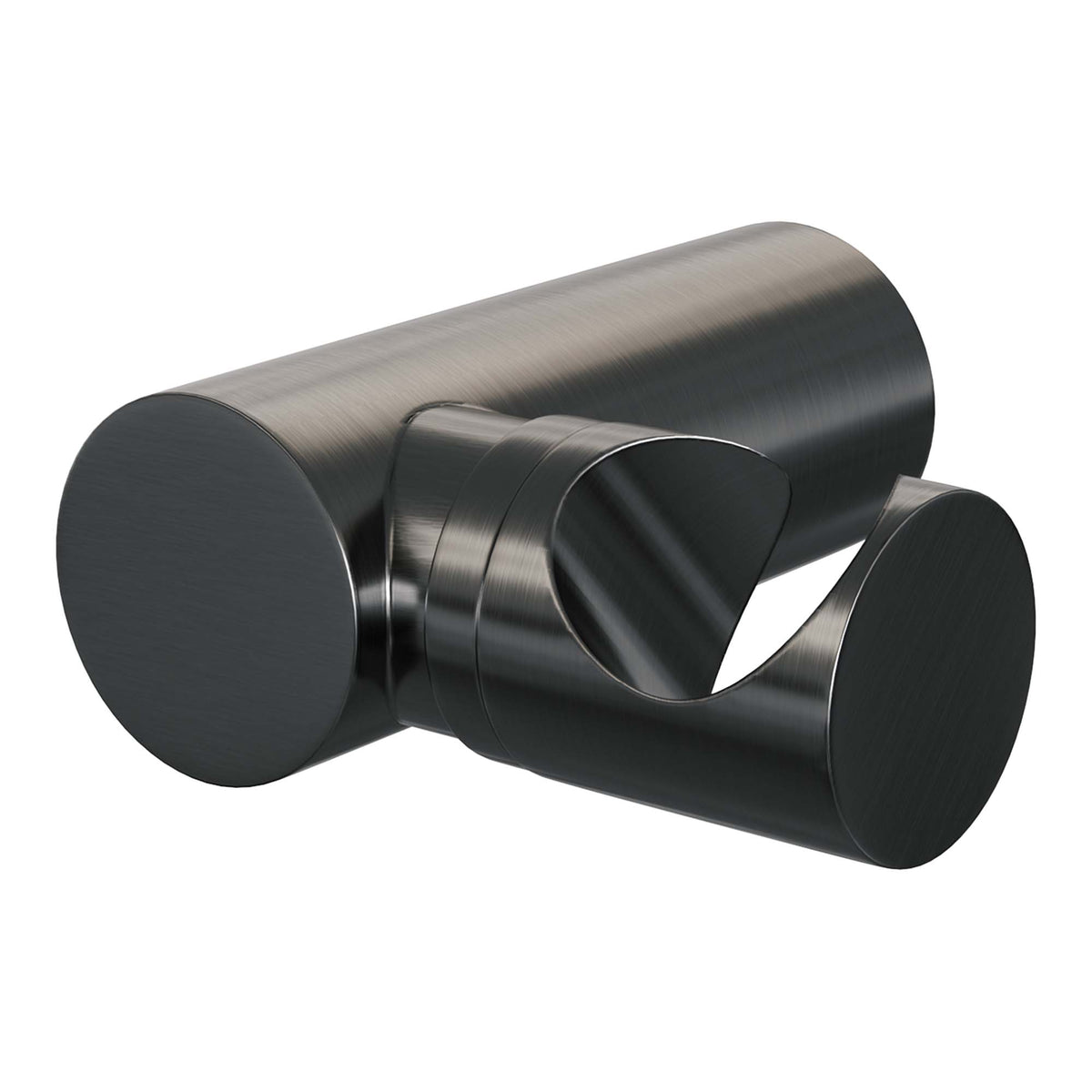 Brauer Edition Wandhouder Geborsteld Gunmetal PVD