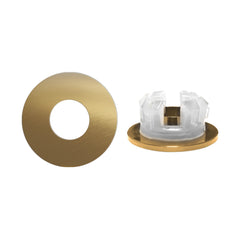 Brauer Edition overloopring 30mm geborsteld goud