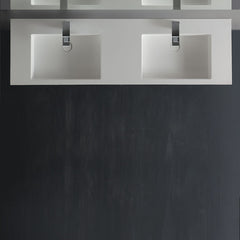 StoneArt Wastafel LP4516 - mat wit - 160x48