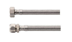 Flexible connection hose Kiwa 1/2" FI x 10mm 60 cm stainless steel