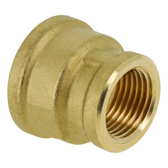 Threaded fitting reducing socket brass 3/4" FI x 1/2" FI