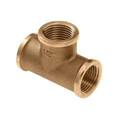 Threaded fitting T-piece brass 3/4" female