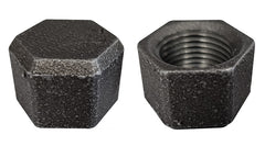 300 Malleable Dop 3/8" zwart
