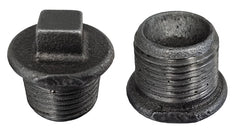 290 Malleable Plug 3/4" zwart